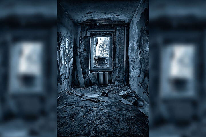 Zerschlagene Fenster, beschmierte Wände: Leider werden verlassene Gebäude immer wieder zu Schauplätzen von Vandalismus.