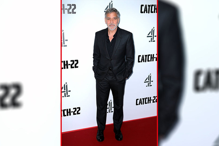 Das Original: George Clooney (58) bei einer Premiere in London.