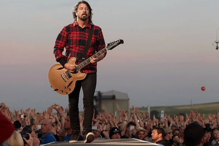 Dave Grohl, Frontmann der Foo Fighters.