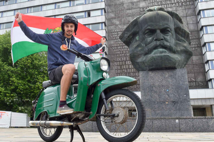 Das große Ziel: Budapest. Hier wird Johannes sein Auslandssemester verbringen.