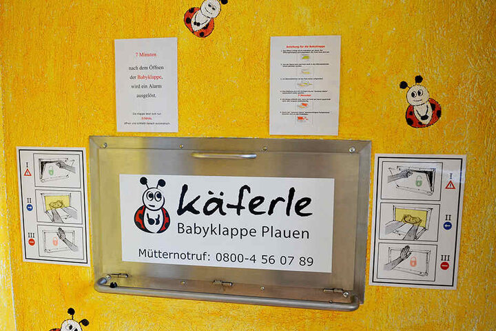 Die Babyklappe in Plauen rettete bisher neun Kleinkindern das Leben.