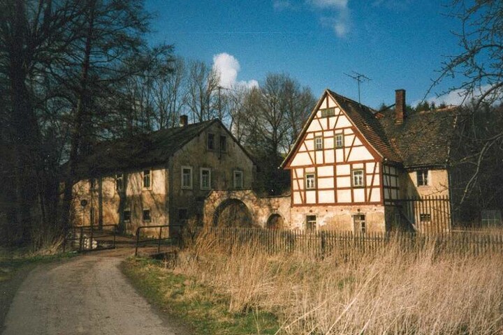 1997 war die Mühle noch in einem besseren Zustand.