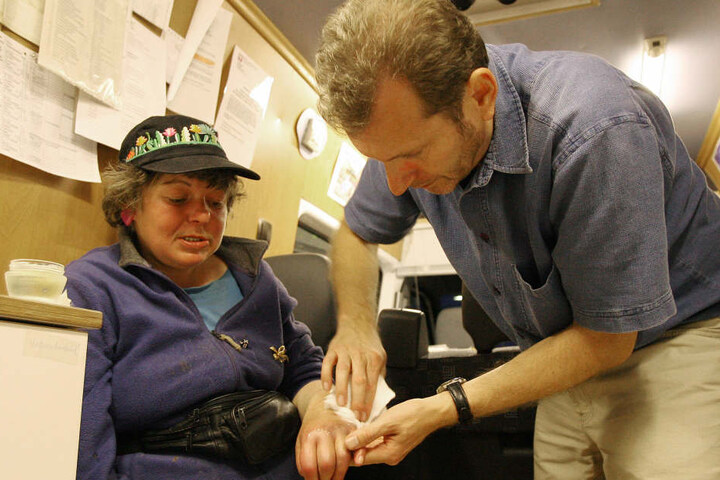 Gerhard Trabert richtete 2013 in Mainz das Projekt "Ambulanz ohne Grenzen" ein.