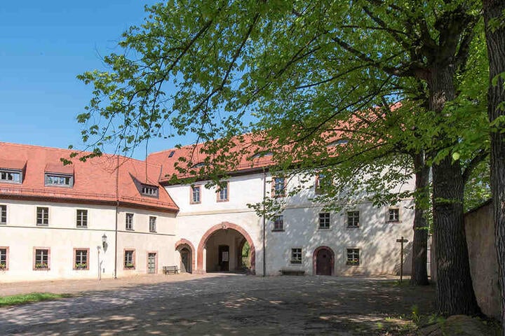 Der herrliche Innenhof schenkt Ruhe.