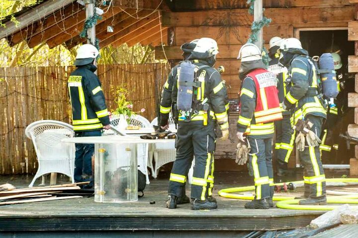 Zahlreiche Einsatzkräfte waren vor Ort.