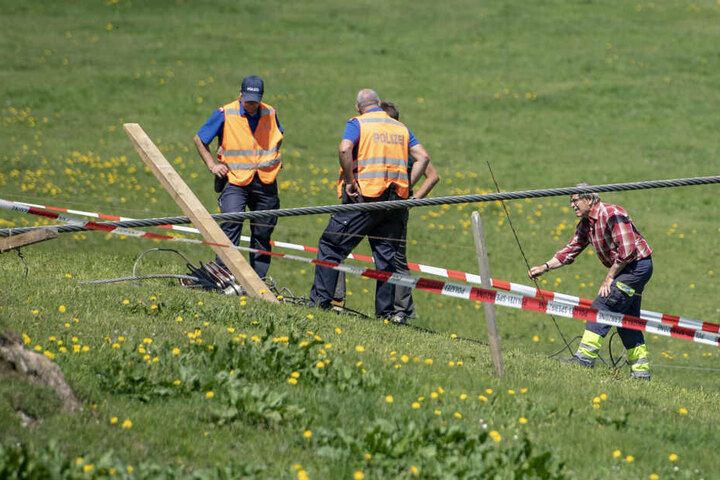 Das Unglück ereignete sich nach seinen Angaben auf der Gerschnialp rund 35 Kilometer südlich von Luzern am Vierwaldstättersee.