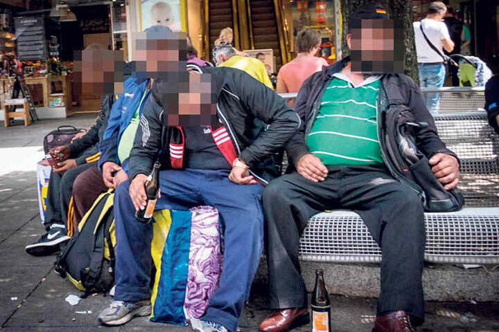 Trinker-Runden gibt es nicht nur in Kamenz, sondern auch in fast allen größeren Städten.