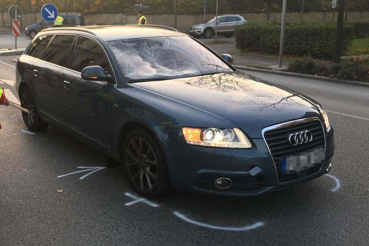 Die Fahrerin des Audis blieb unverletzt.