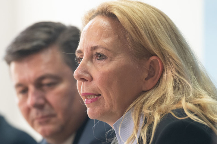 Berlins Polizeipräsidentin Barbara Slowik und Innensenator Andreas Geisel (52, SPD) hoffen die Probleme schnell in den Griff zu kriegen.