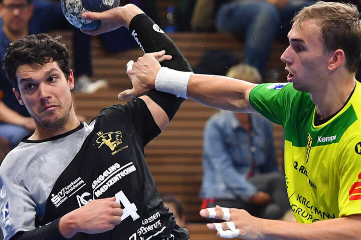 Gabor Pulay (links) gehört zu den erfolgreichsten HCE-Werfern aus dem Spiel heraus.