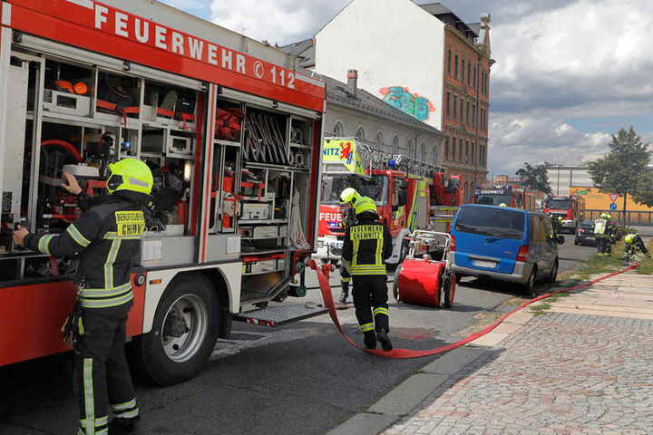 Die Feuerwehr konnte den Brand schnell löschen.