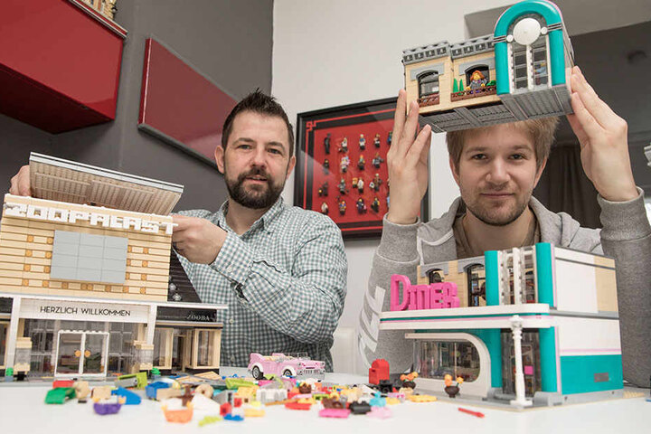 Eine Woche hat Stepan Birner für das Lego-Modell des Zoopalasts gebraucht.