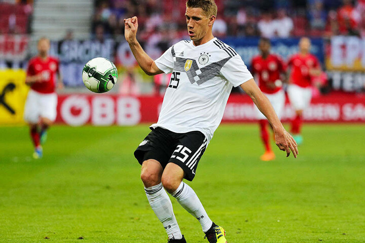 Machte gegen Österreich sein erstes und vorerst letztes Länderspiel für die A-Nationalmannschaft: Freiburgs Mittelstürmer Nils Petersen.