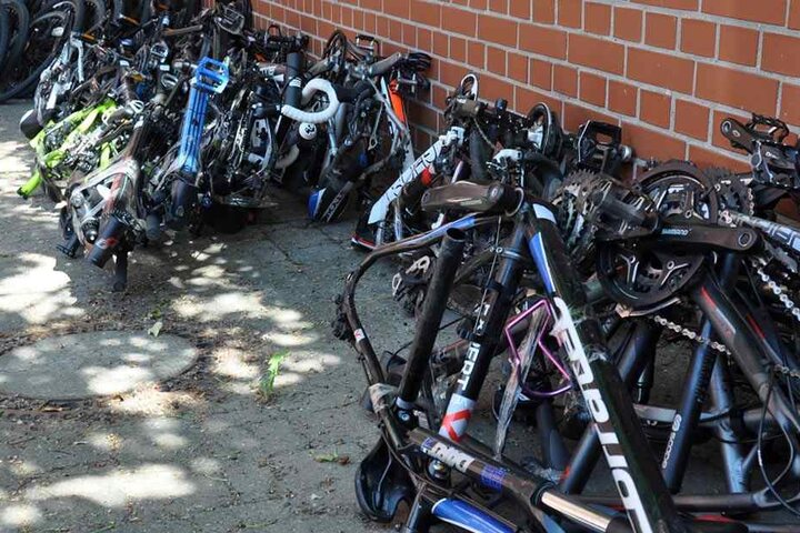 Die meisten der Räder wurden in Leipzig als gestohlen gemeldet.