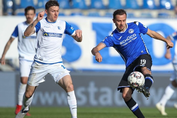 Arminia Bielefeld hatte nach dem Platzverweis keine Chance mehr gegen die Magdeburger.
