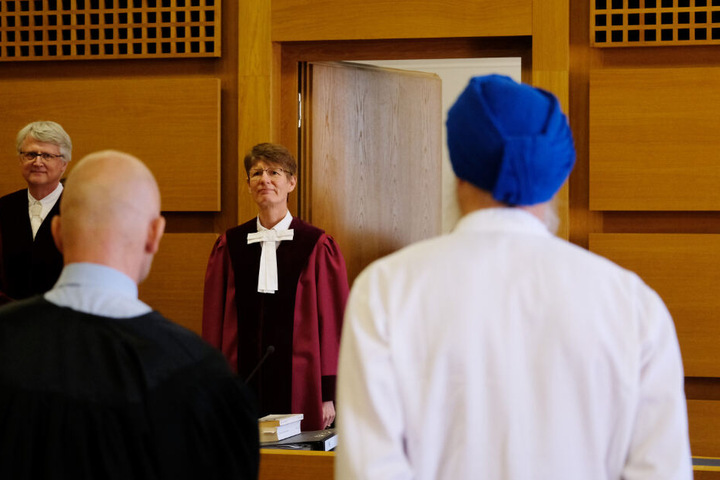 Ein Anhänger der Sikh-Religion wollte eine Sonderregelung erstreiten.