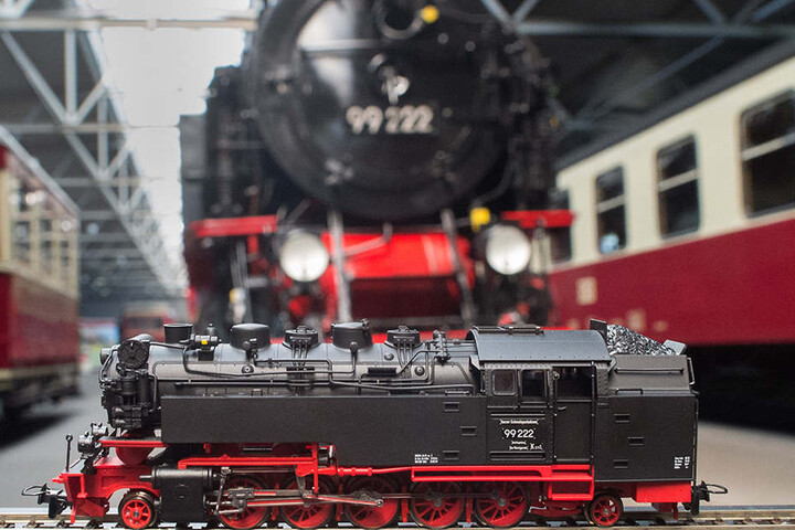 Zugmodelle im Format 1:87 sind in Bollstedt zu bewundern. (Symbolbild)