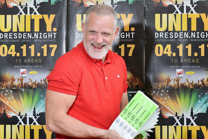 Veranstalter Ralf Koppetzki freut sich auf seine 19. Unity Dresden Night.