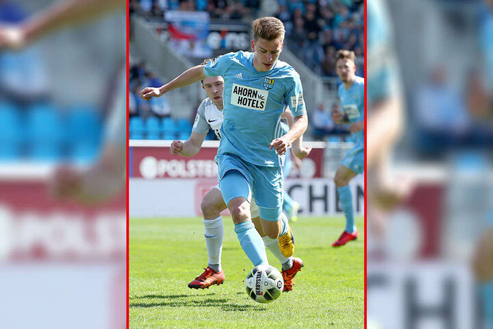 Seit 2004 trug Florian Hansch das Trikot der Himmelblauen. In der 3. Liga bestritt er 76 Spiele, erzielte neun Tore. 2015/16 lief der 22-Jährige für Bautzen 27 Mal in der Regionalliga auf.