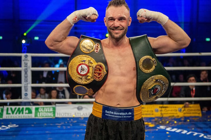 Am 28. März will Dominic Bösel (30) seine WM-Gürtel in Magdeburg verteidigen.