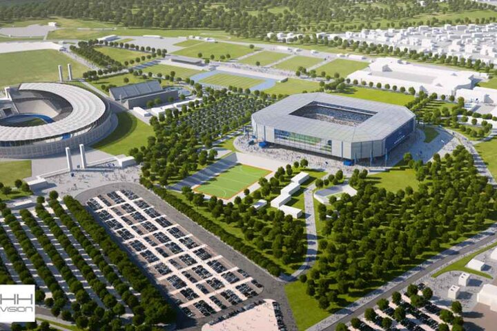 Das wäre der Neubau im Olympiapark.