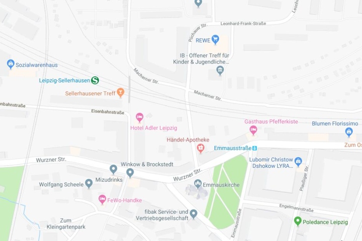 Der Vorfall soll sich in der Püchauer Straße in Sellerhausen-Stünz ereignet haben.
