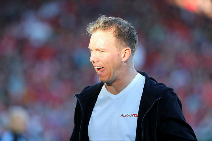 Zurecht alles andere als zufrieden mit dem Auftritt seiner Elf: RB-Coach Julian Nagelsmann.