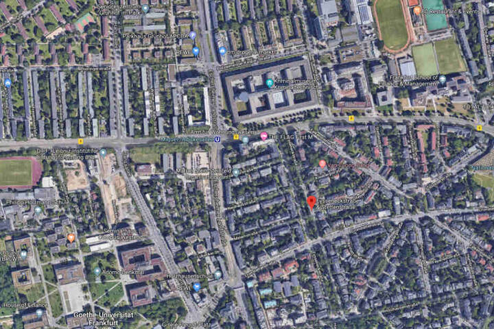 Die Vorfall ereignete sich auf der Stettenstraße in Höhe der Eysseneckstraße.