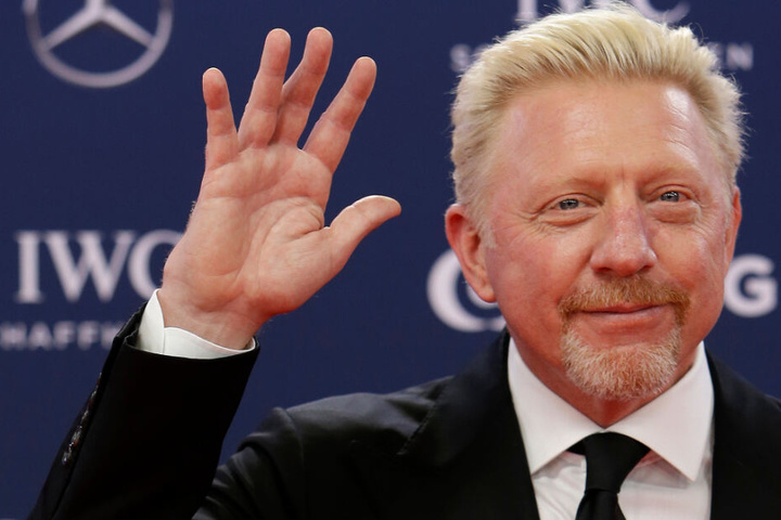 Boris Becker auf dem roten Teppich zur Verleihung der Laureus World Sport Awards 2019.