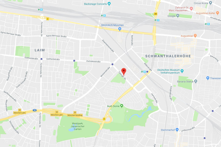 Der Unfall ereignete sich auf einer Baustelle in der Tübinger Straße.
