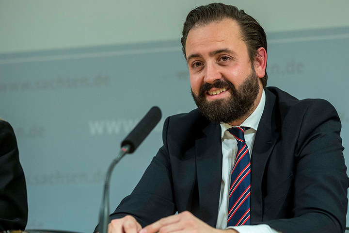 Justizminister Sebastian Gemkow (38, CDU).