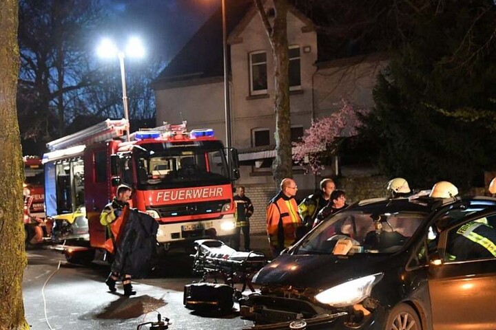 Sie mussten von der Feuerwehr befreit werden.