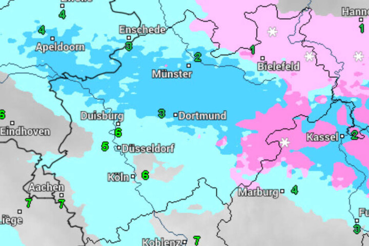 Der Schnee kehrt nach OWL zurück.