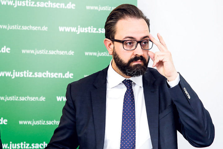 Will härter gegen linke Extremisten durchgreifen: Justizminister Sebastian Gemkow (41, CDU).