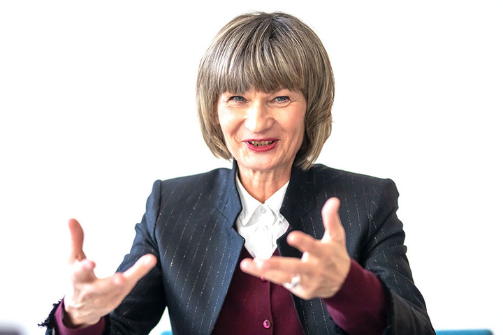 Ob Barbara Ludwig zeigt sich über das Engament begeistert.