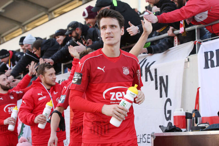 Jonas Acquistapace besitzt in Zwickau noch Vertrag bis 2019.