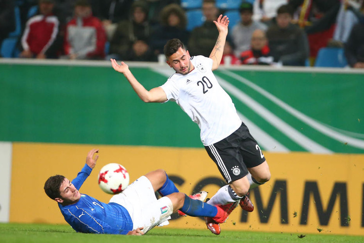 Paolo Ghiglione (Italien) gegen Marco Richter.