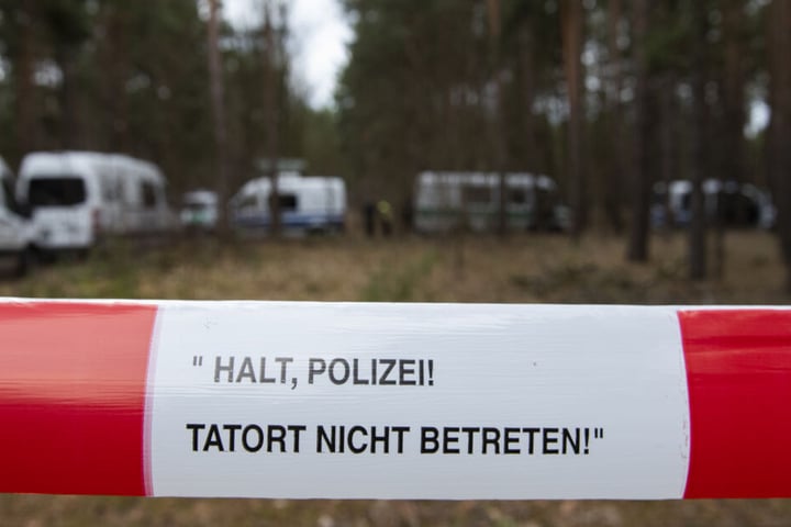 Drei Tage lang durchkämmte die Polizei einen Brandenburger Wald.
