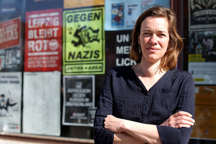 Die Linken-Landtagsabgeordnete Juliane Nagel (39)
