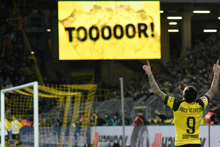 Alcacer erzielte den Siegtreffer im Spiel gegen den FC Bayern München.