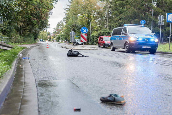 Die Fahrradfahrerin musste mit schweren Verletzungen ins Krankenhaus gebracht werden.