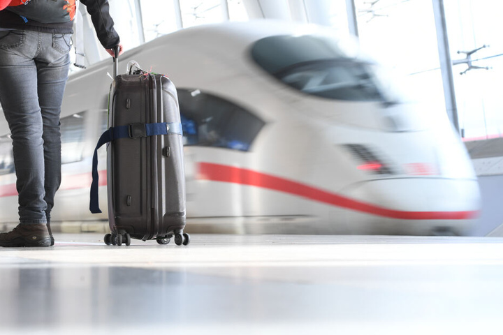 Der Zug wurde von Sprengstoffhunden kontrolliert. (Symbolbild)
