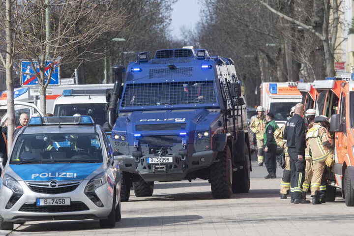 Erst gestern trainierte die Berliner Polizei vor dem Unfall (auf diesem Bild zu sehen). (Symbolbild)