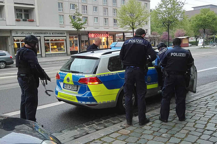 Mehrere Beamte waren am Morgen im Einsatz.