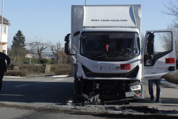 Der Lkw-Fahrer hatte keine Chance mehr auszuweichen.
