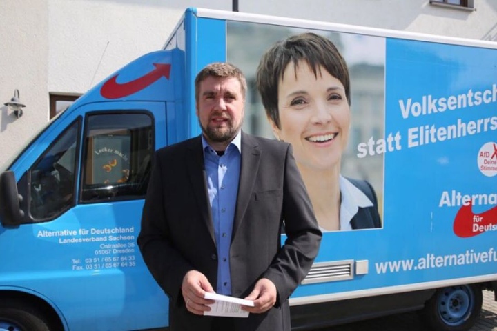 Uwe Wurlitzer, Generalsekretär der Sachsen-AfD.
