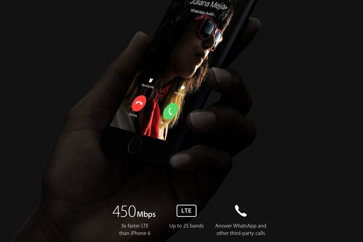 Das iPhone 7 ist im LTE-Netz drei Mal schneller als das 6er.