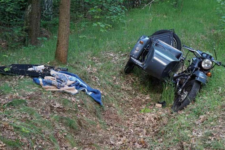 Der Fahrer wurde verletzt.