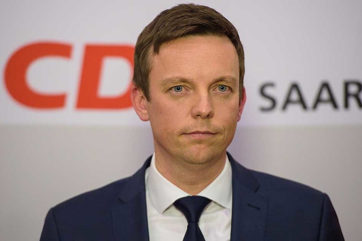 Der Ministerpräsident des Saarlandes, Tobias Hans (CDU).