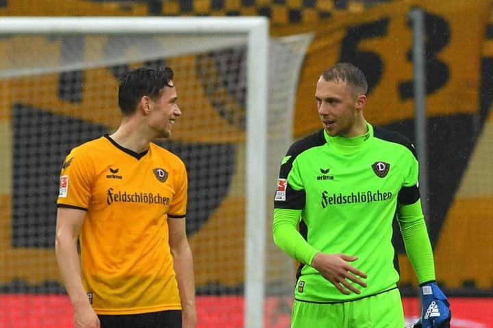 Jannik Müller (li.) und Marvin Schwäbe.